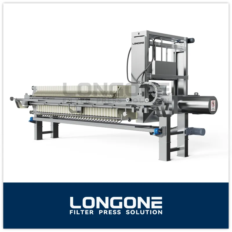 Фильтр-пресс из нержавеющей стали